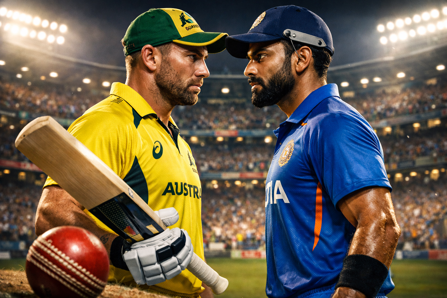 Australia vs India cricket timeline
