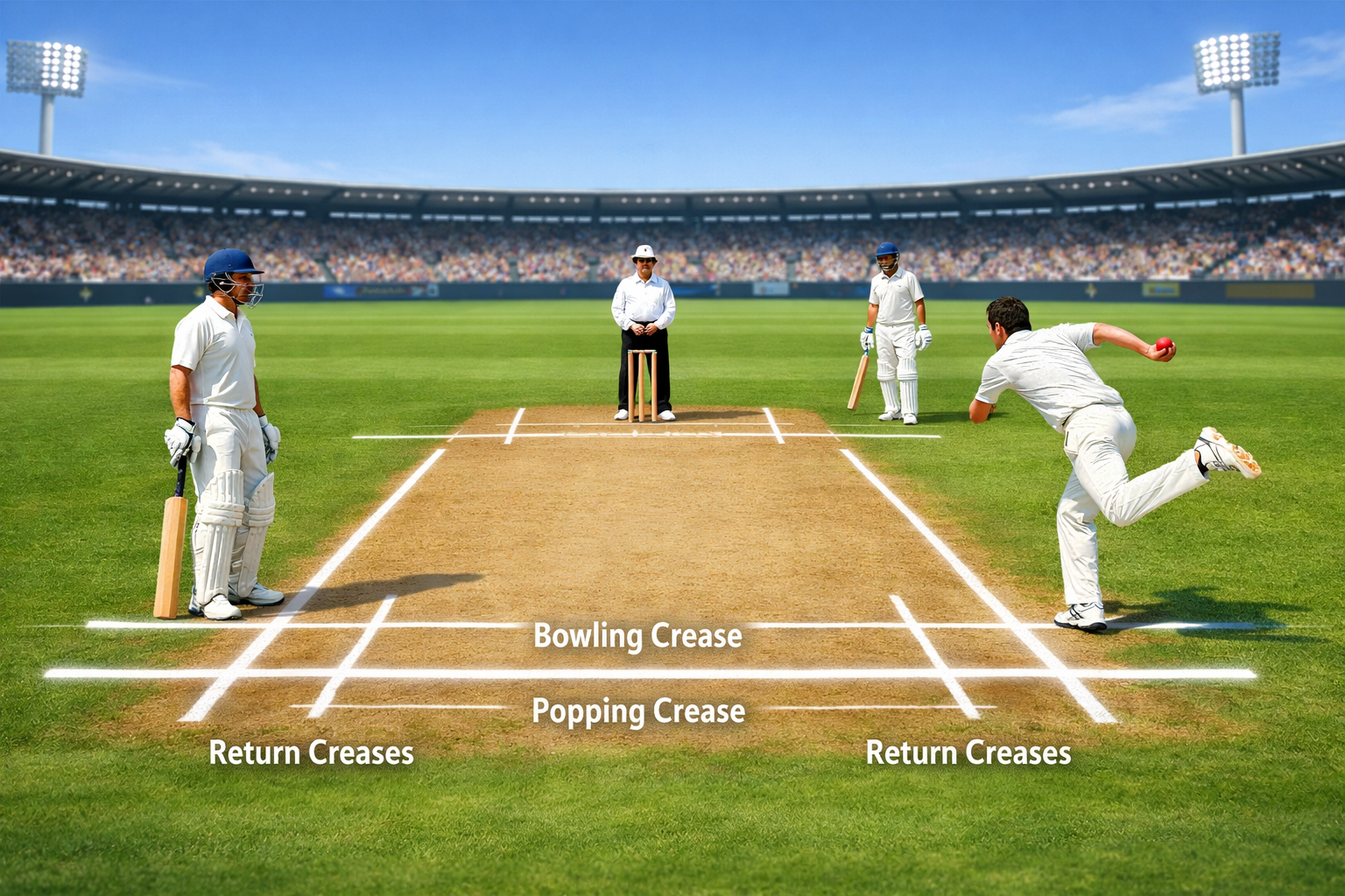 How Many Creases Are There in Cricket