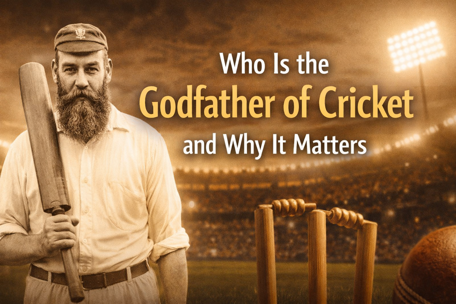 who is the Godfather of Cricket