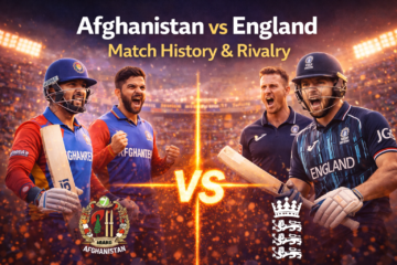 Afghanistan vs England cricket team timeline