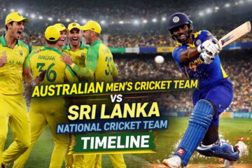 Australian Men’s Cricket Team vs Sri Lanka National Cricket Team Timeline