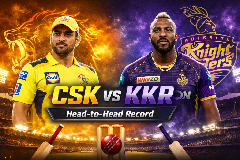 Chennai Super Kings vs Kolkata Knight Riders Matches