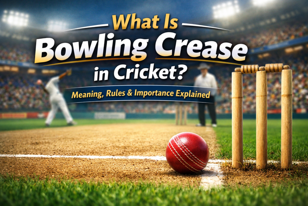 What Is Bowling Crease in Cricket