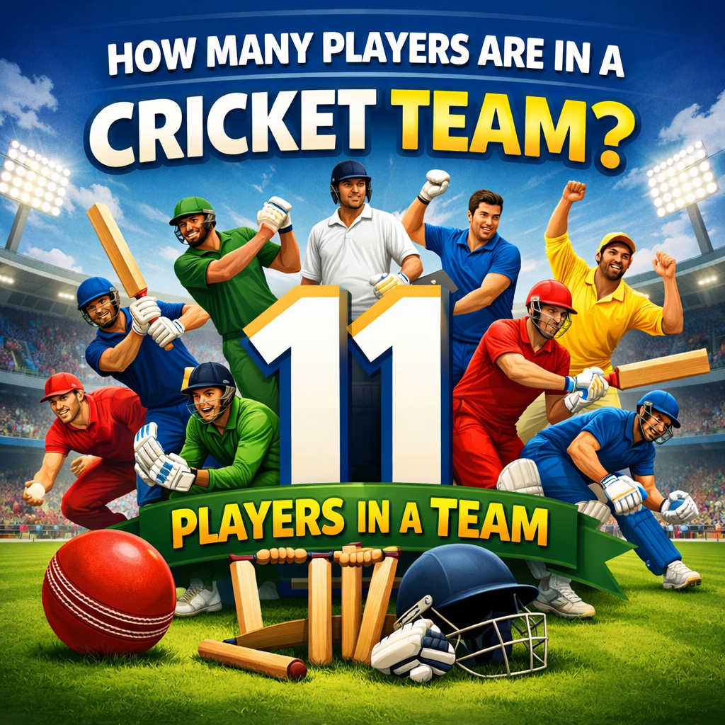 how many players are in a cricket team
