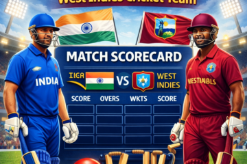 west indies cricket team vs india national cricket team match scorecard