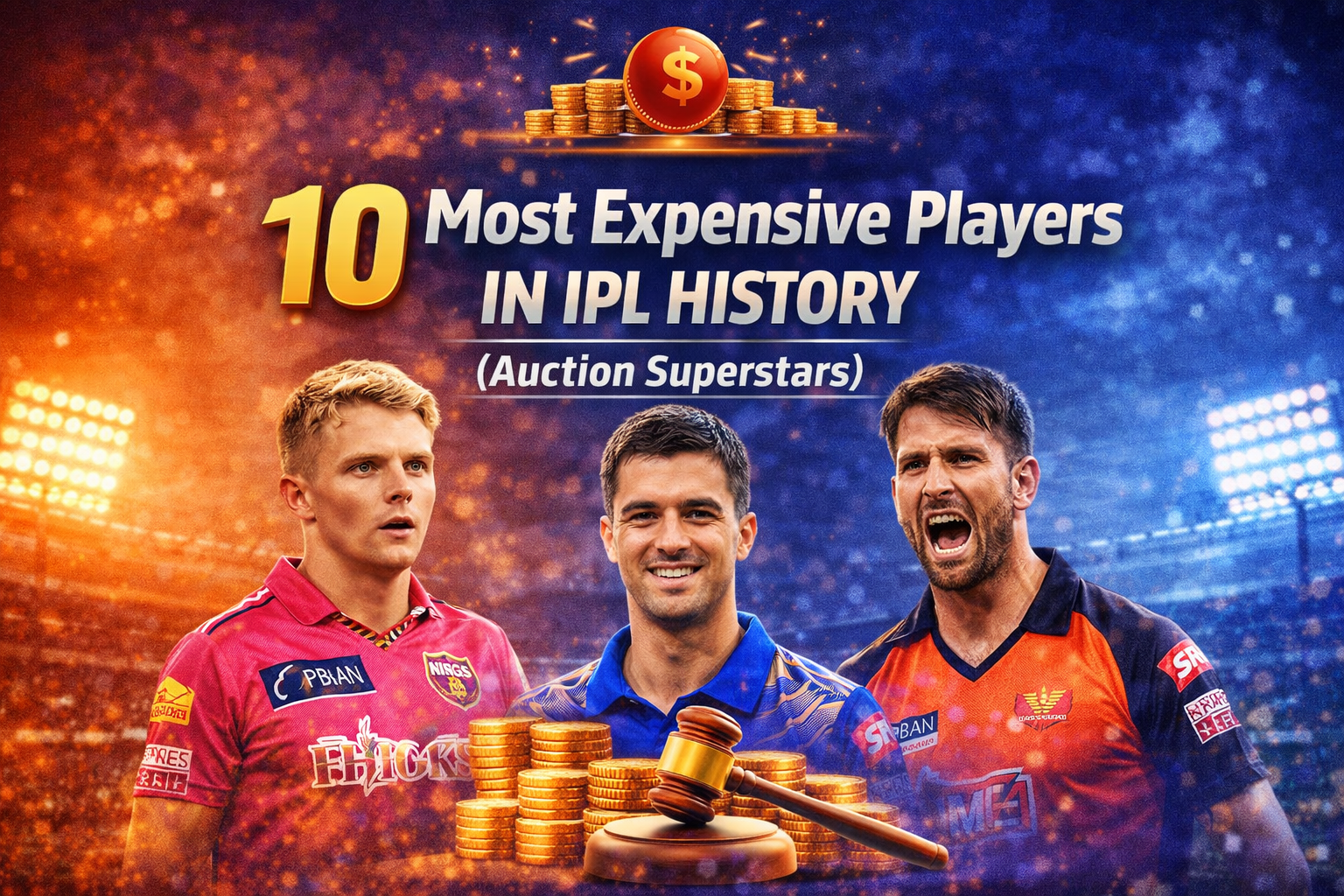 10 Most Expensive Players in IPL History