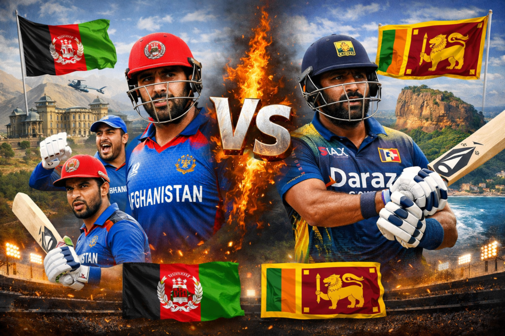 Afghanistan National Cricket Team vs Sri Lanka National Cricket Team Timeline Afghanistan National Cricket Team vs Sri Lanka National Cricket Team Timeline