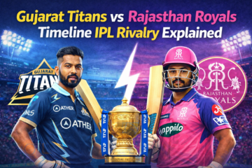 Gujarat Titans vs Rajasthan Royals Timeline