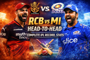 RCB vs MI Head-to-Head Complete IPL Record, Stats