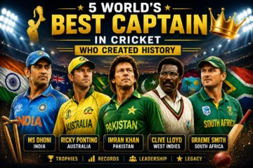 5 World’s Best Captain in Cricket Who Created History