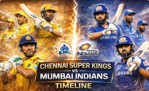 Chennai Super Kings vs Mumbai Indians Timeline – Full Rivalry History