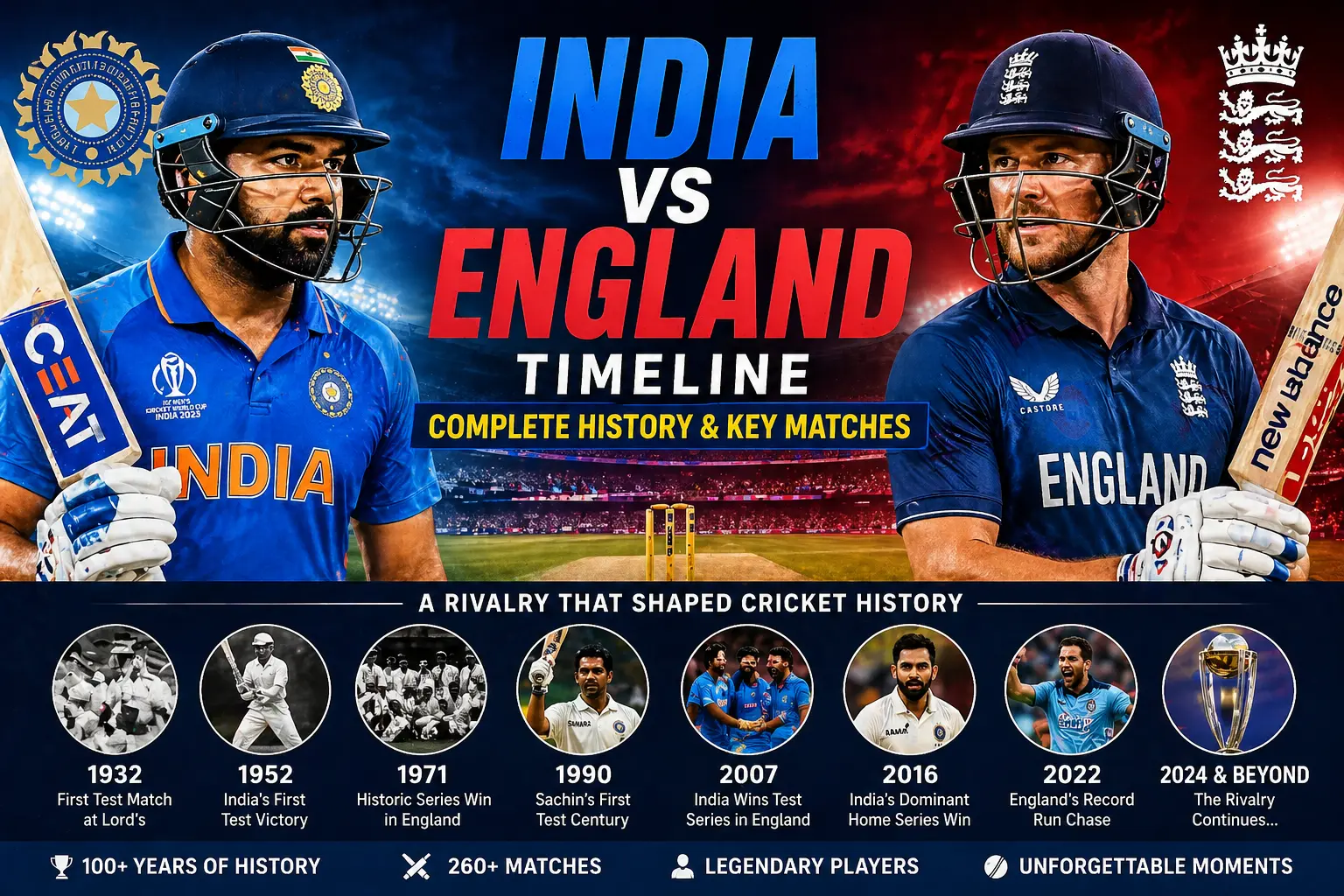 India National Cricket Team vs England Cricket Team
