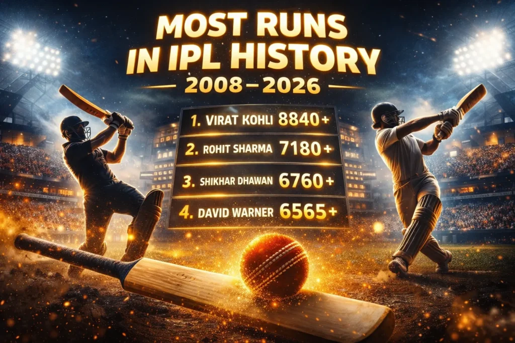 Most Runs in IPL History