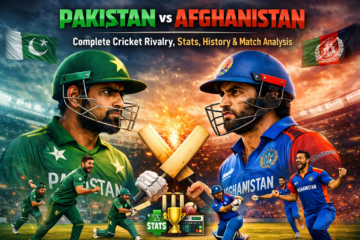 Pakistan vs Afghanistan – Complete Cricket Rivalry, Stats, History & Match Analysis