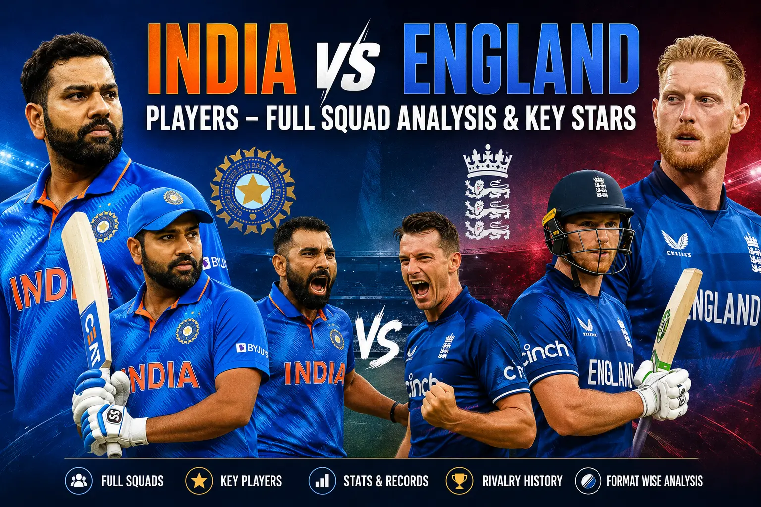 India National Cricket Team vs England Cricket Team