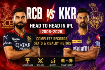 RCB vs KKR Head To Head In IPL 2026