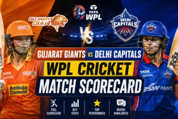Gujarat Giants vs Delhi Capitals WPL