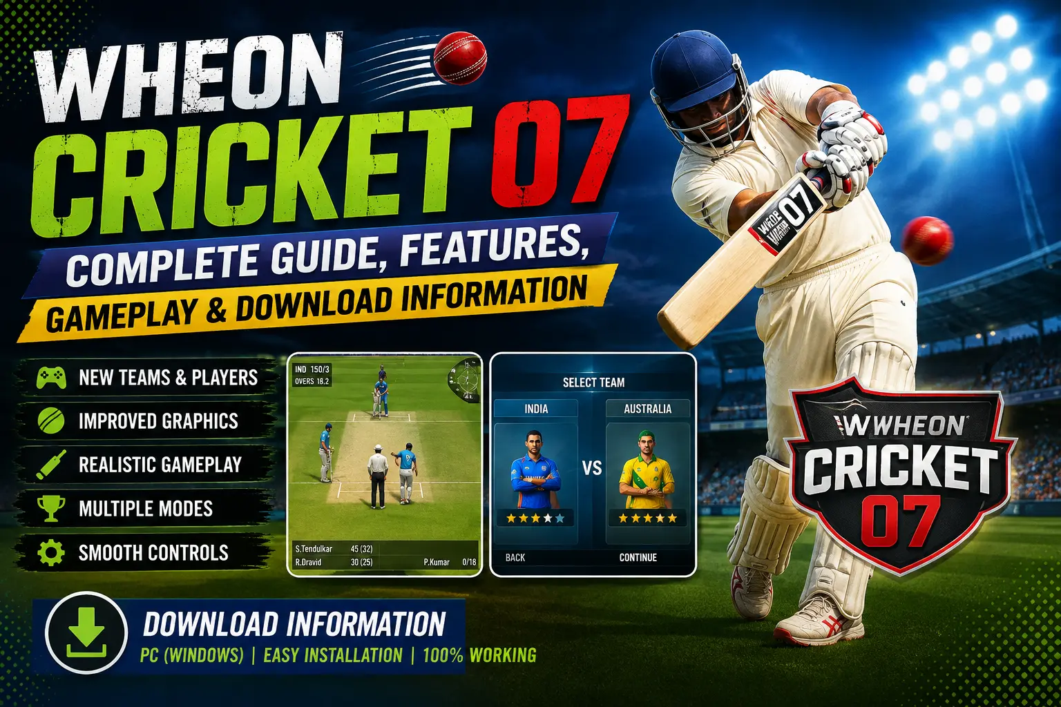 Wheon Cricket 07