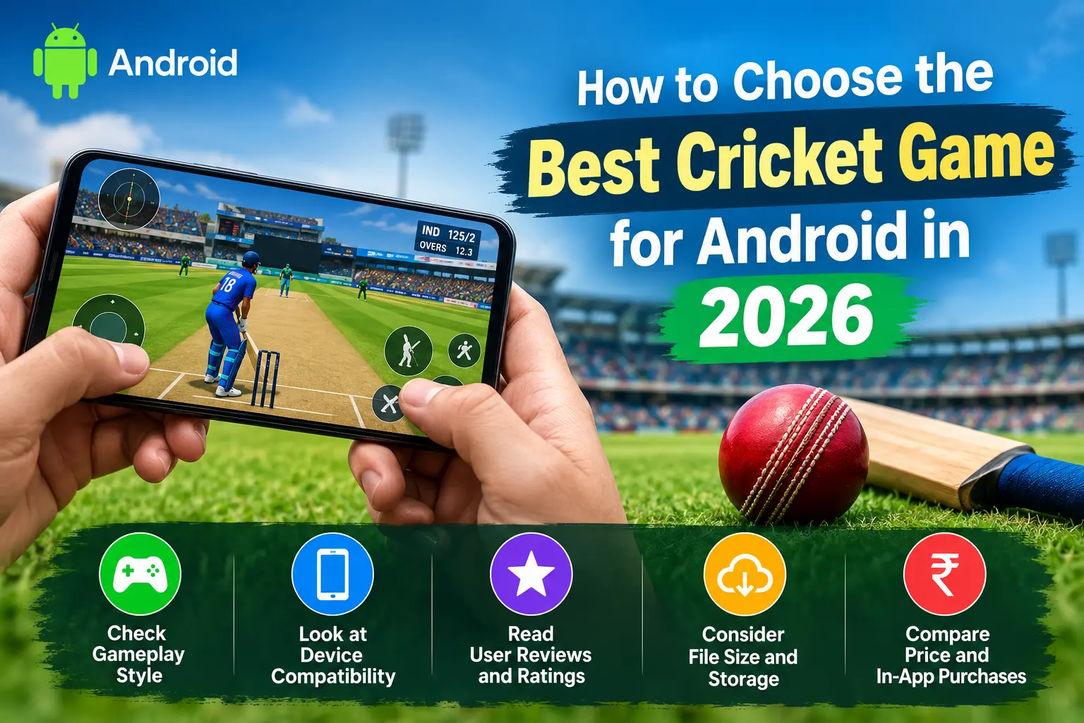 best cricket game for Android