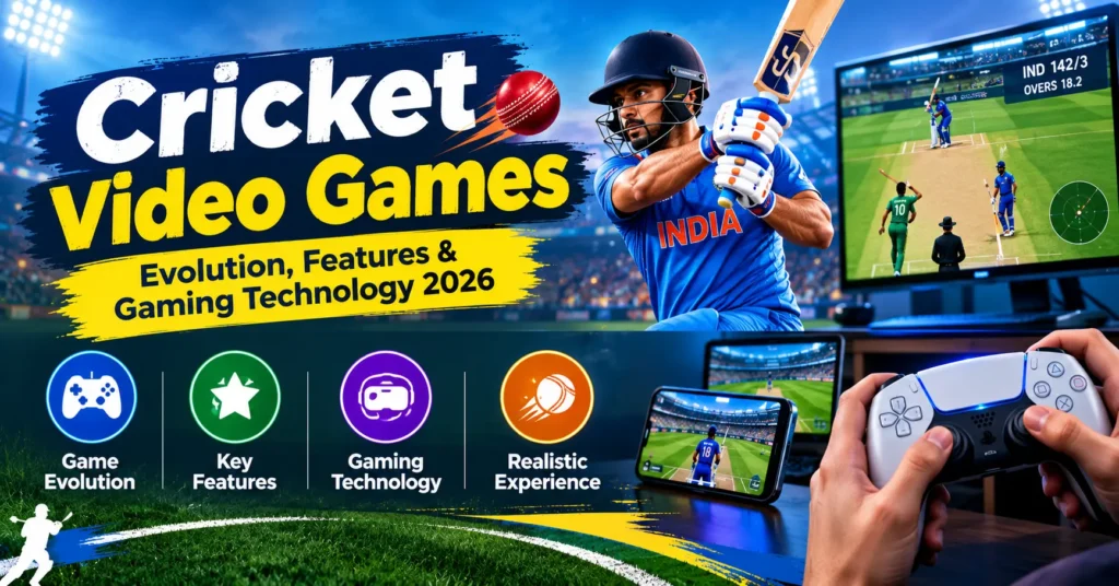 Cricket Video Games Evolution